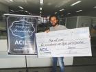 Ganhador: Guilherme Andrade Ferreira com a loja Ril Auto Peças, vendedor Ivan Pereira